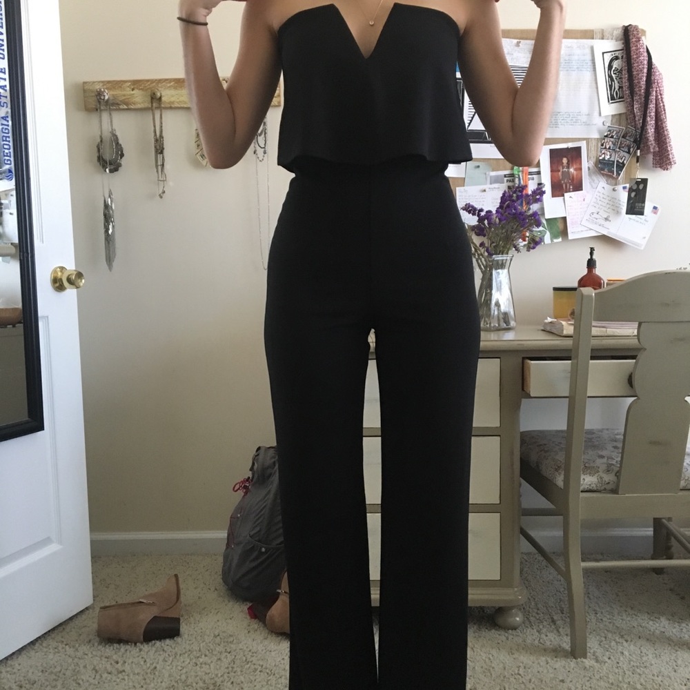 Lulu’s black romper/jumpsuit